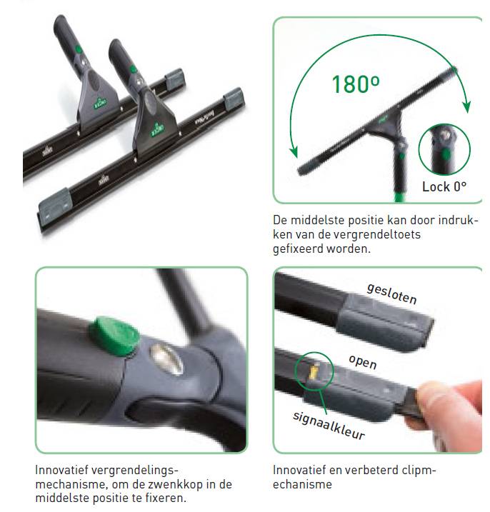 Aluminium rail ErgoTec Ninja + soft-rubber 35 cm