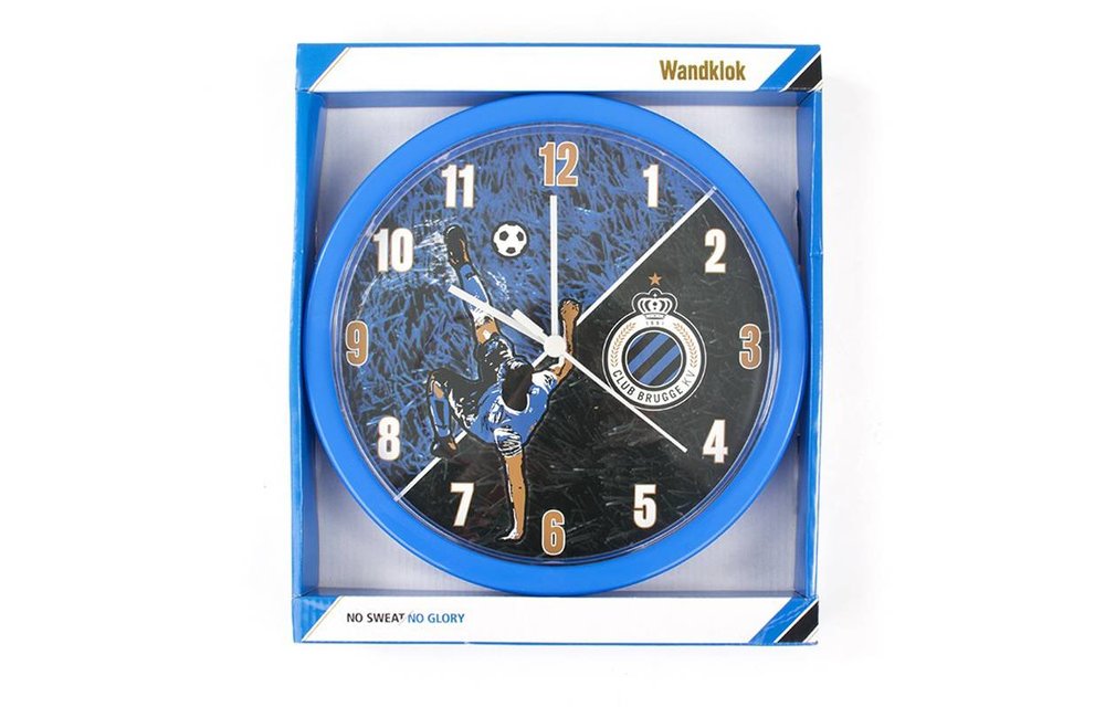 Wandklok Club Brugge speler