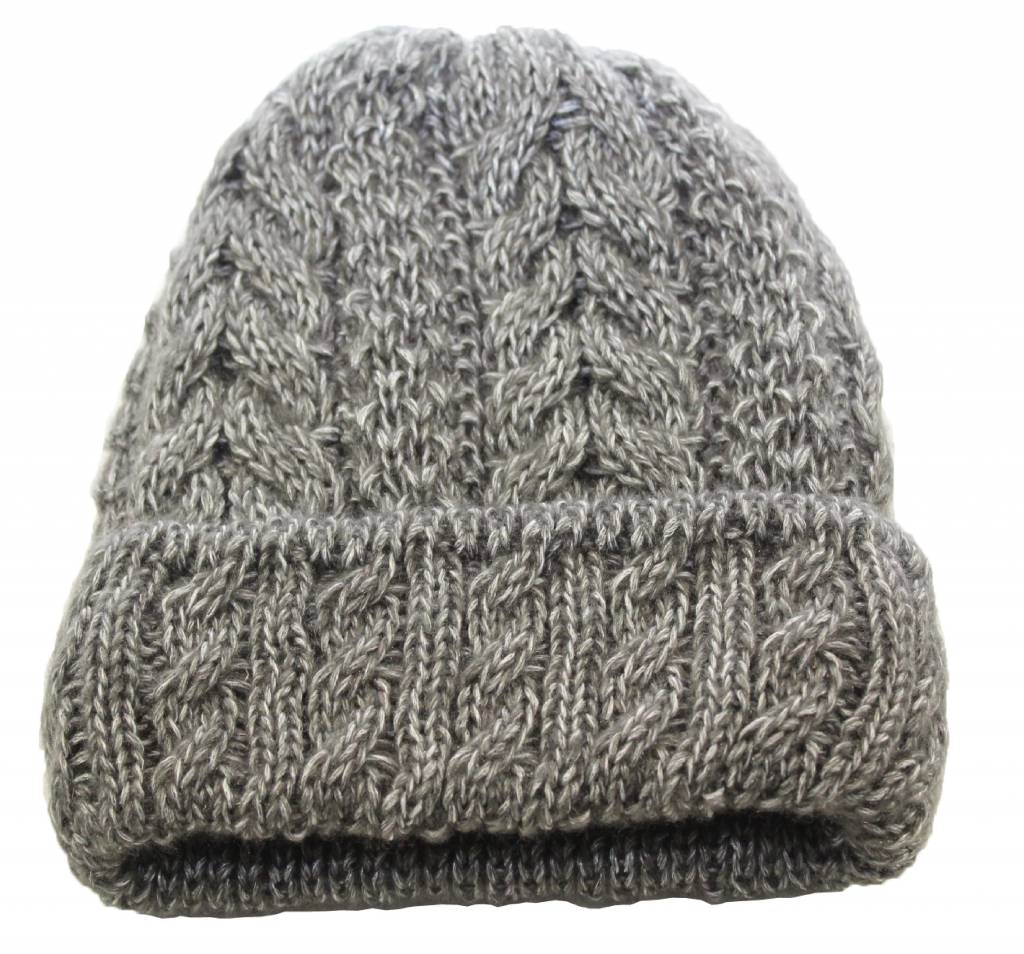 Muts dik gebreid met teddy voering. Muts dik gebreid met teddy voering.