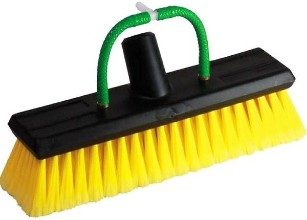 HiFlo Zonnepaneelborstel  27 cm   Soft  geel