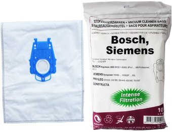 BOSCH/ SIEMENS type P,  intense filtration, kunststof aansluiting