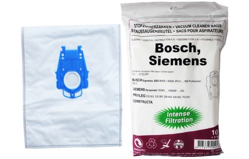 BOSCH/ SIEMENS type P,  intense filtration, kunststof aansluiting