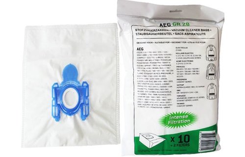 AEG Gr 28 / 5000 serie, intense filtration,  kunststof aansluiting,  Stofzuigerzakken