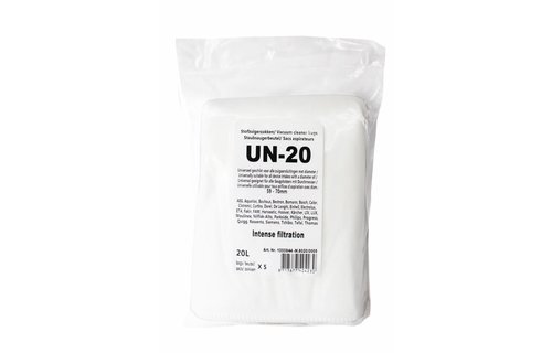 UN-20 Universele zak voor industriële ketelmodellen 20 liter intense filtration