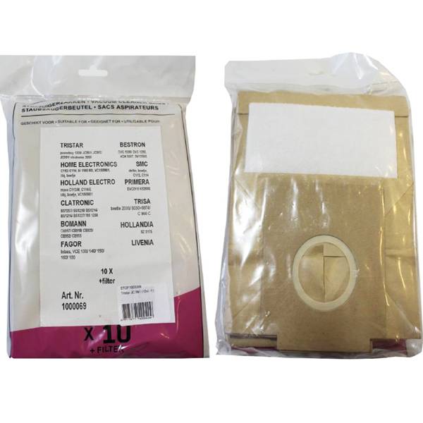Tristar JC 961 / Bestron / Primera / Holland Electro / Hollandia Stofzuigerzakken Tristar JC 961 / Bestron / Primera / Holland Electro / Hollandia Stofzuigerzakken