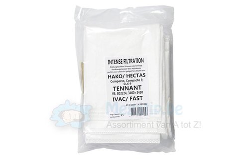 HAKO Compacto / TENNANT intense filtration Stofzuigerzakken