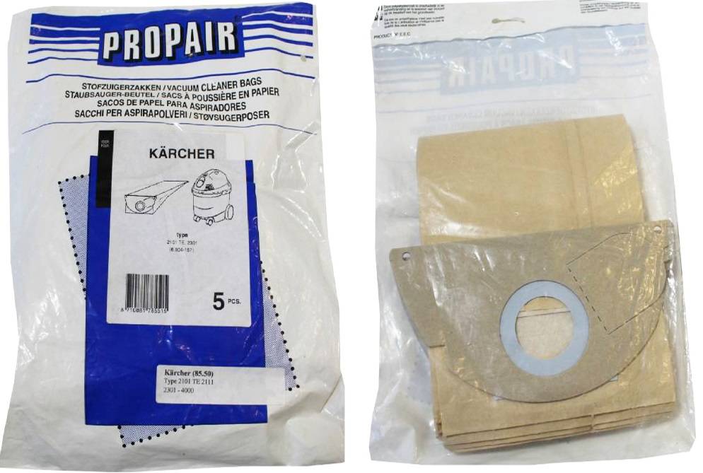 Kärcher Type 2101 - 2301 Stofzuigerzakken