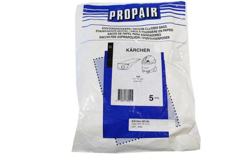 Kärcher Type 2101 - 2301 Stofzuigerzakken