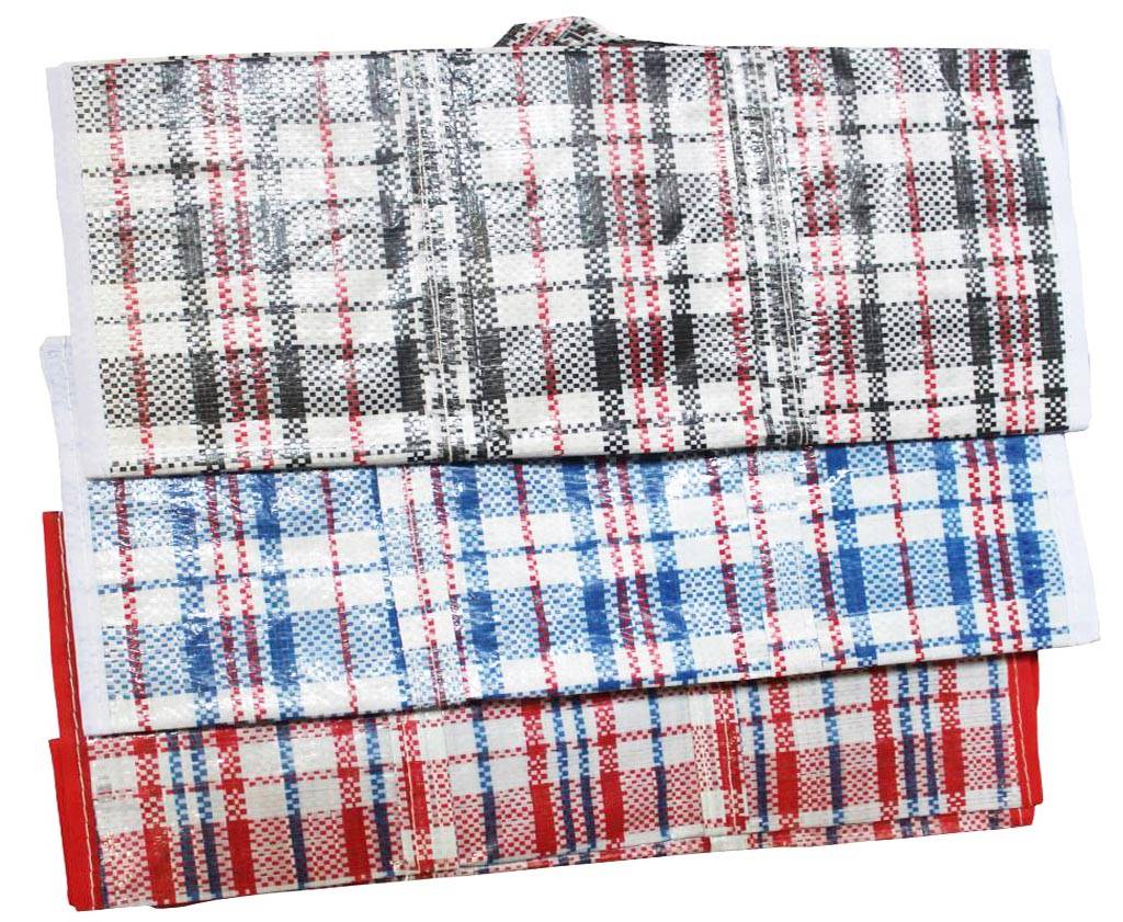 Geruite nylon Wastas / Turkentas Groot  65x55x30 cm Geruite nylon Wastas / Turkentas Groot  65x55x30 cm