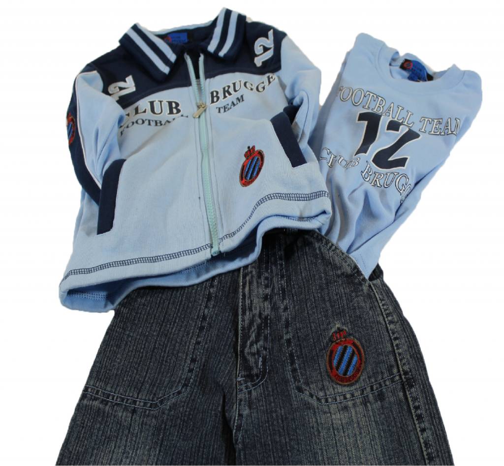 Set 3 delig Club Brugge voor Kinderen