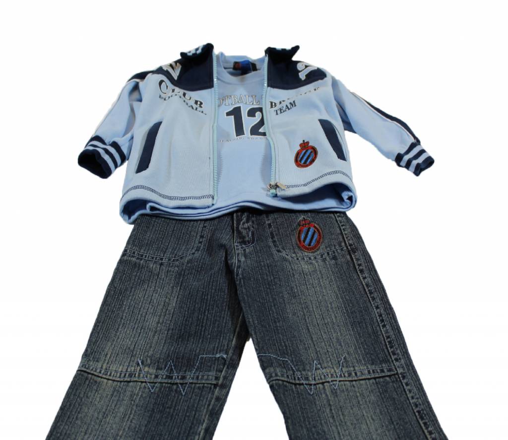 Set 3 delig Club Brugge voor Kinderen