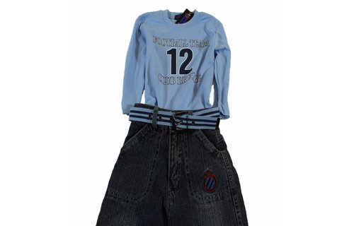 Set 2 delig Club Brugge voor Kinderen Set 2 delig Club Brugge voor Kinderen