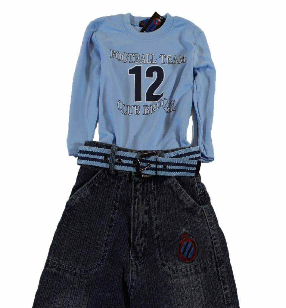 Set 2 delig Club Brugge voor Kinderen