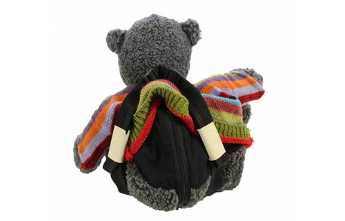 Rugzakje Beer Grijs Zonder kap Multy color