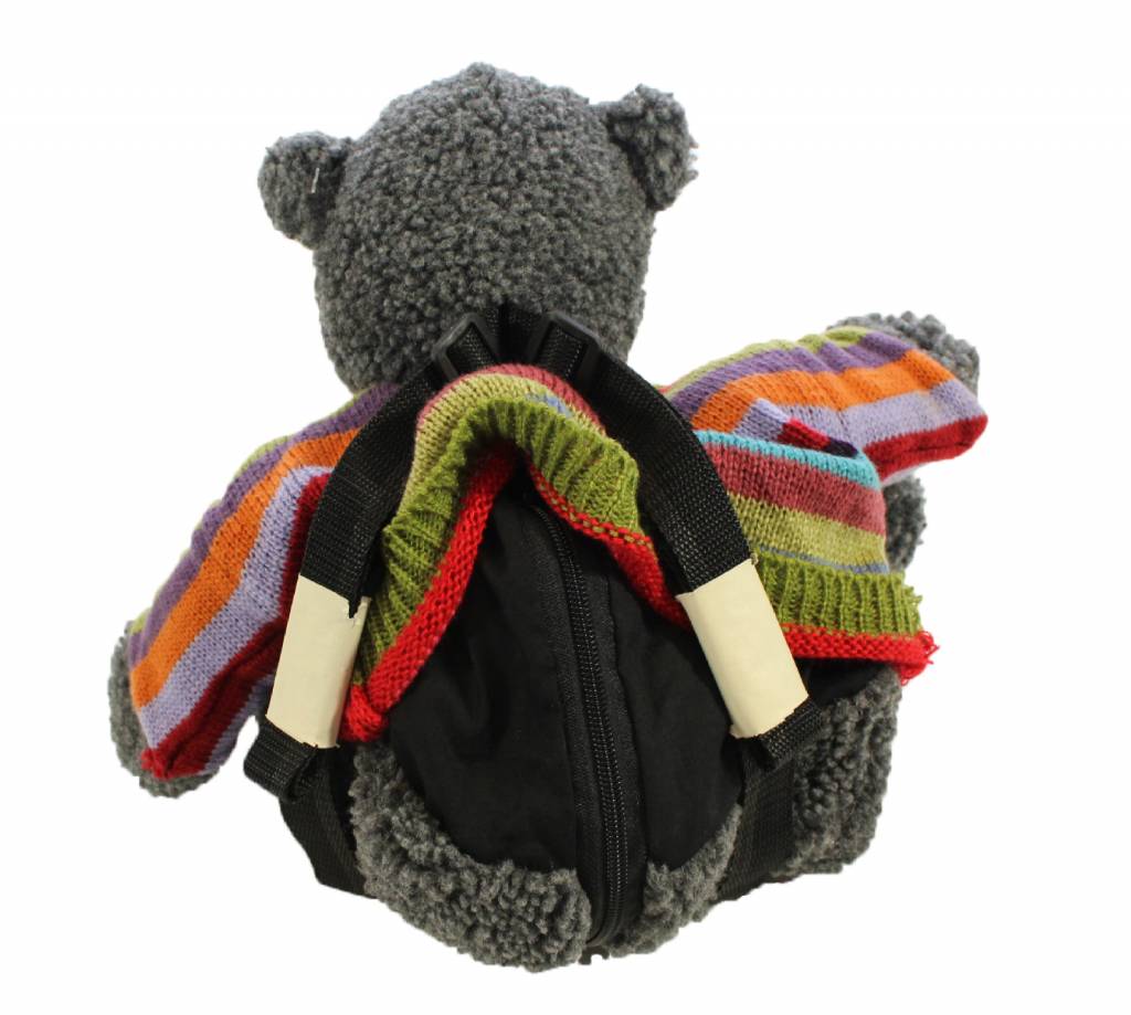 Rugzakje Beer Grijs Zonder kap Multy color