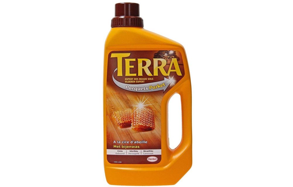 Terra Parketreiniger met bijenwas 900 ml