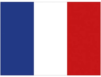 Vlag Frankrijk 90 x 150 cm