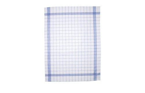 Geruite Theedoek  in katoen  (10 stuks)  Blauw Geruite Theedoek  in katoen  (10 stuks)  Blauw