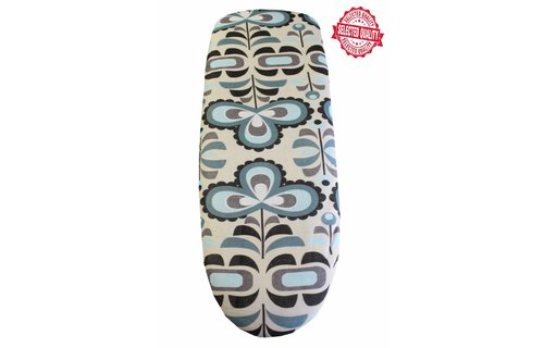 Strijkplankovertrek 140 X 50 cm. Beige / modern des.