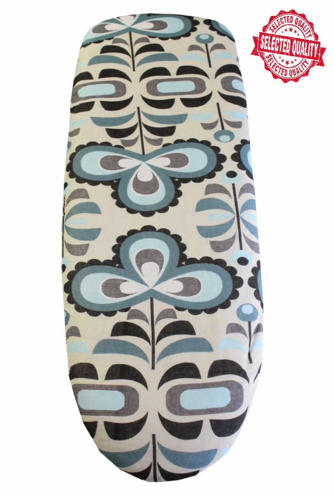 Strijkplankovertrek 140 X 50 cm. Beige / modern des.