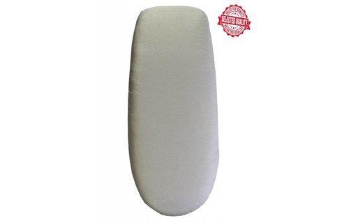 Strijkplankovertrek 140 X 50 cm. Zilver