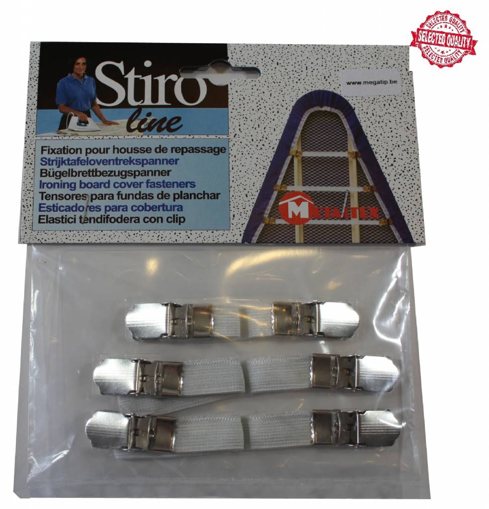 Trekspanners voor strijkplankovertrek