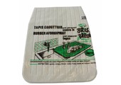 Rubber afdruipmat ecru 38x48 cm