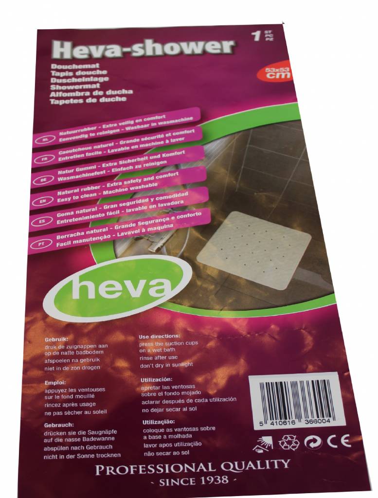 Douchemat professional Antislip 53 X 53 cm.