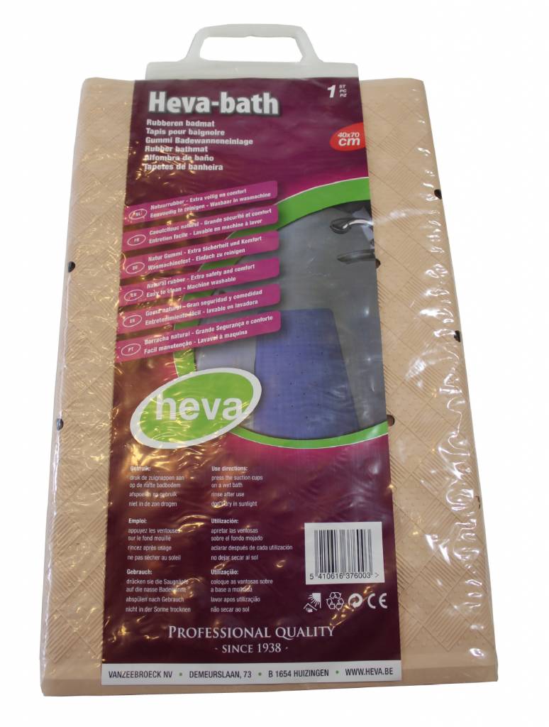 Badmat professional Antislip 40 X 70 cm.