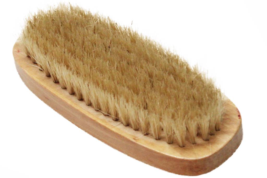 Schoenborstel Wit haar 14 cm Schoenborstel Wit haar 14 cm