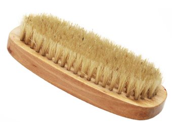 Schoenborstel Wit haar 14 cm