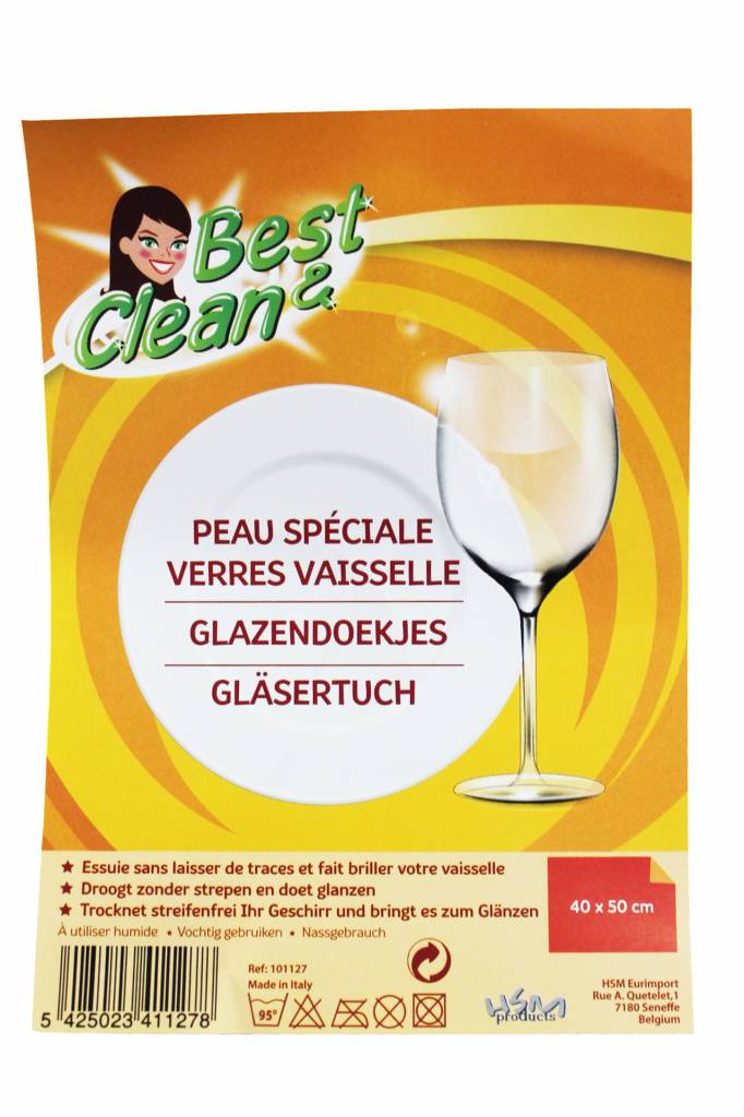 Best-clean glazendoek  40 x 50 cm
