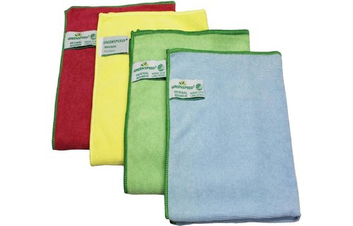 Microvezeldoeken Original 4 st. Ass. kleuren 40 x 40 cm.