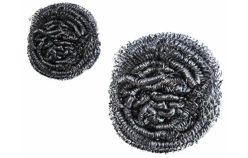 Schuurspons RVS set van 2 stuks Schuurspons RVS set van 2 stuks