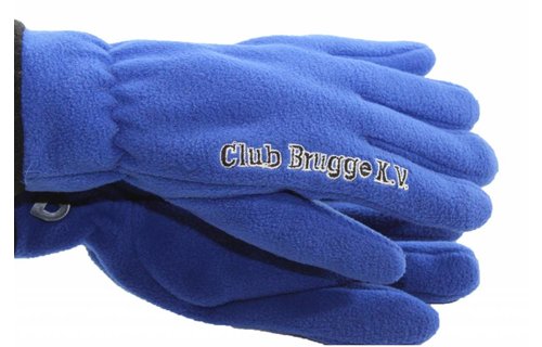Handschoenen Club Brugge Fleece Blauw