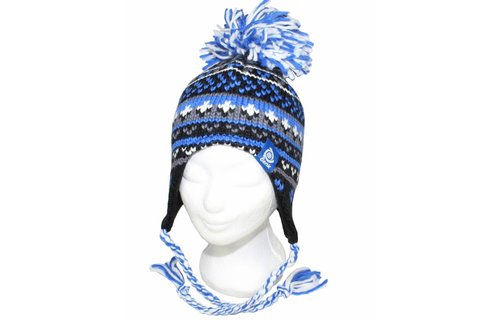 Muts "KRC Genk" met vlecht Muts "KRC Genk" met vlecht