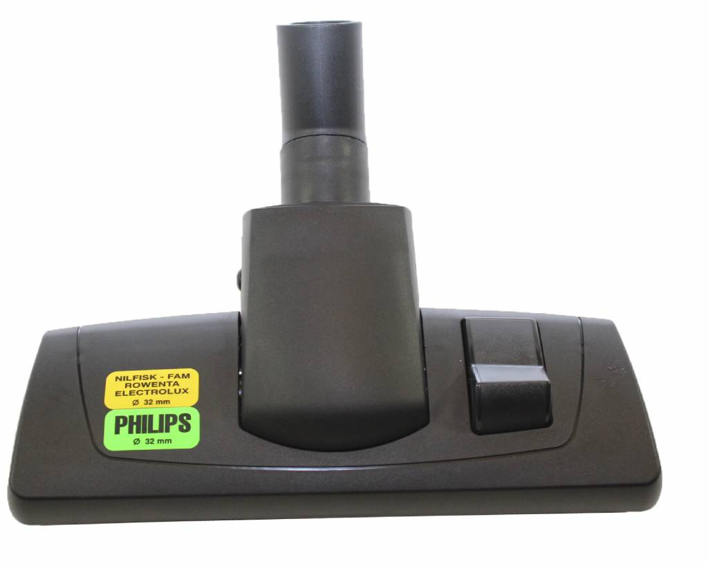 Stofzuiger borstel 32 mm. Combi met breed wiel