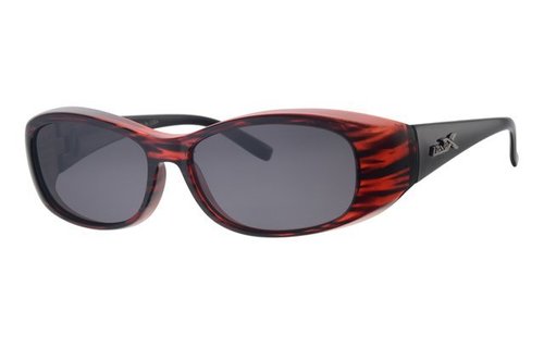 Overzet Zonnebril  burgundy / Shield