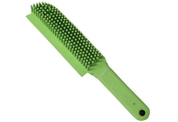 Rubber handborstel Groen  "Sweepa"