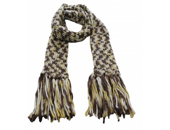 Sjaal gebreid Multy color