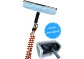 Telescoopsteel tot 8 meter met Combi inwasser + Extra  borstel