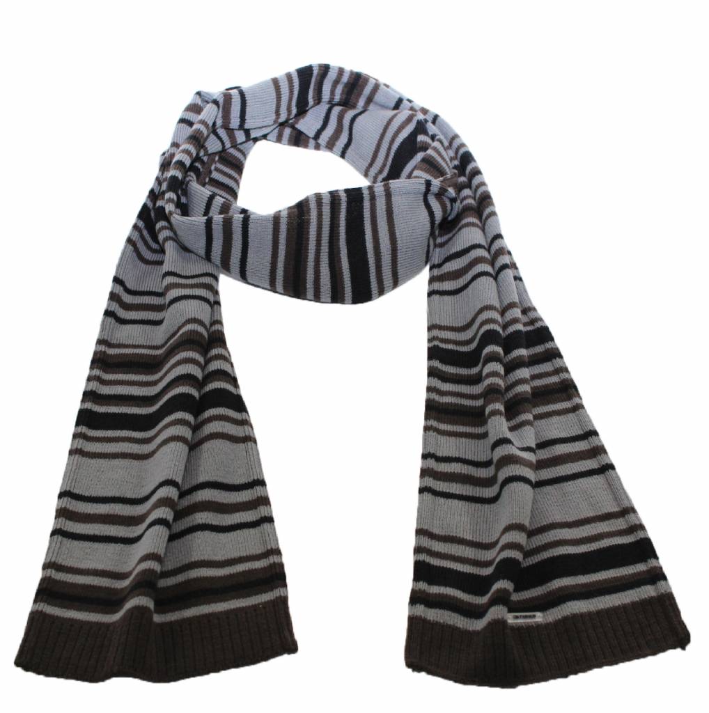 Sjaal gestreept 180 X 18 cm.