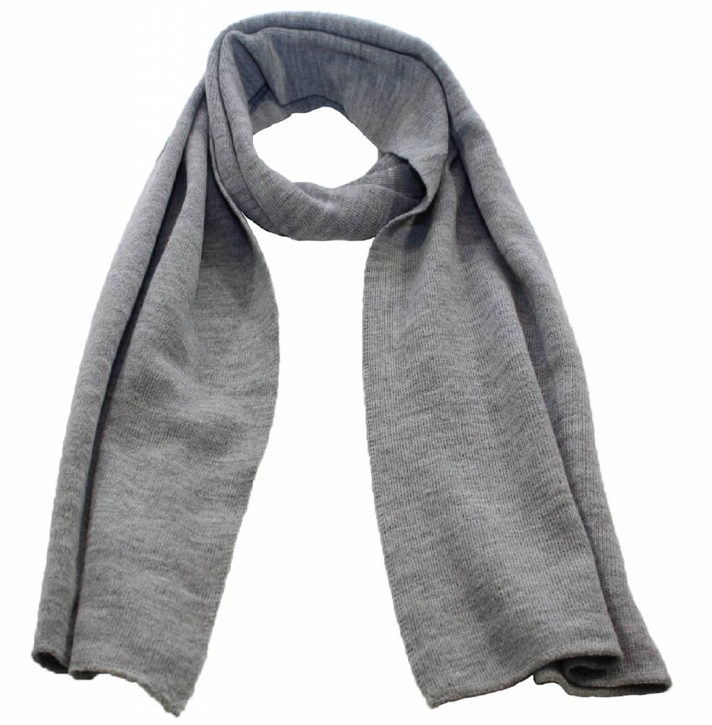 Sjaal gebreid  Muizen Grijs 180 x 30 cm