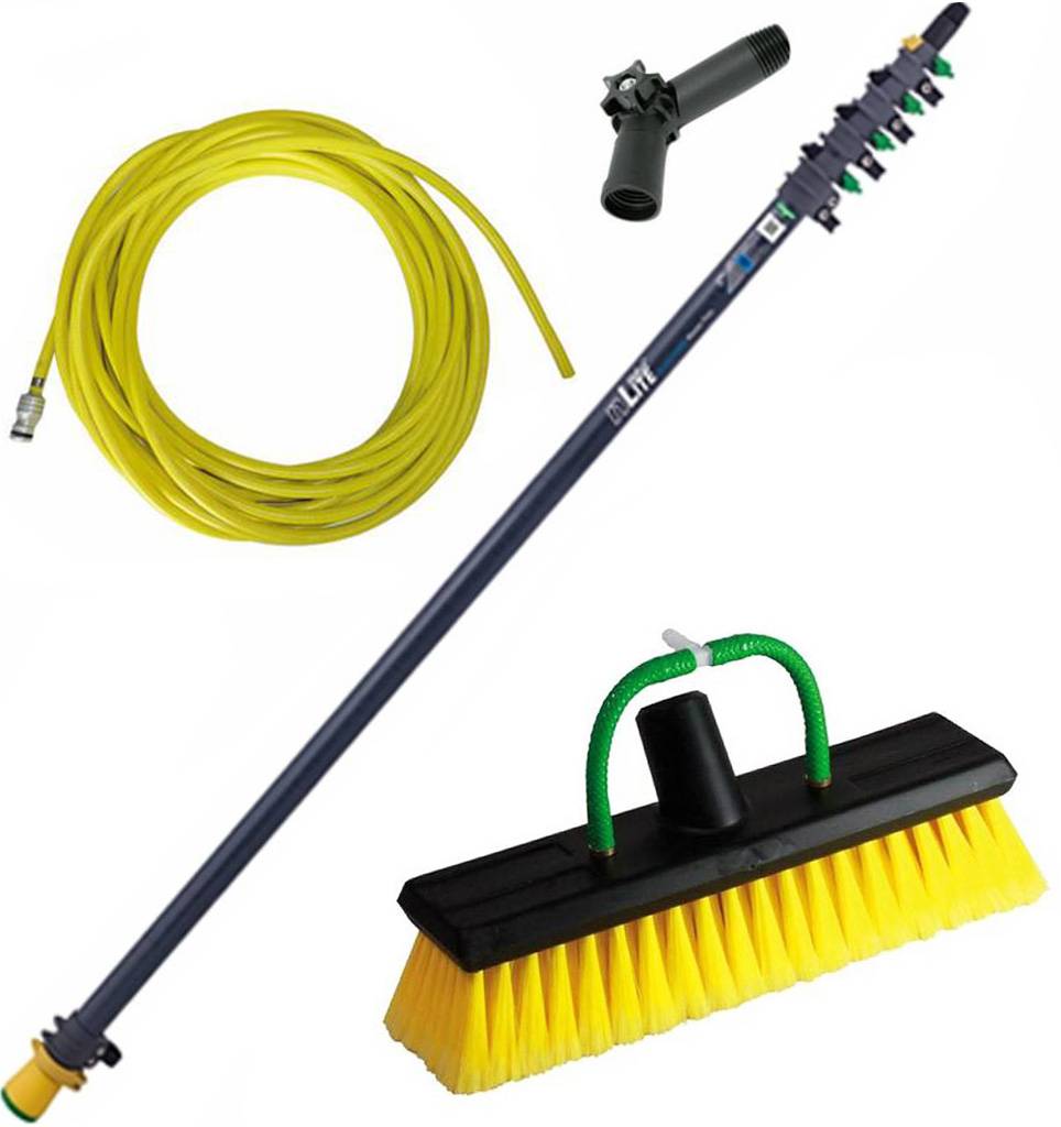 Glasvezel Telescoopsteel 6 meter voor zonnepanelen Glasvezel Telescoopsteel 6 meter voor zonnepanelen