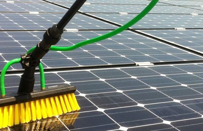 Glasvezel Telescoopsteel 9 meter voor zonnepanelen Glasvezel Telescoopsteel 9 meter voor zonnepanelen