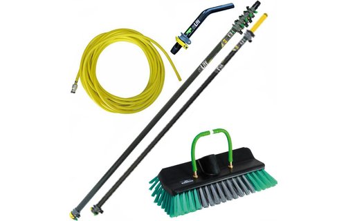 Carbon Telescoopsteel 10 meter  met toebehoren