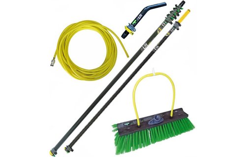 Carbon Telescoopsteel 10 meter  met toebehoren