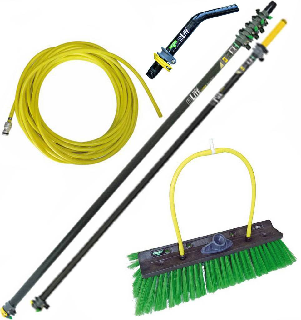 Carbon Telescoopsteel 10 meter  met toebehoren Carbon Telescoopsteel 10 meter  met toebehoren