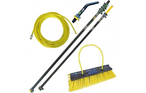 Carbon Telescoopsteel 10 meter  met toebehoren