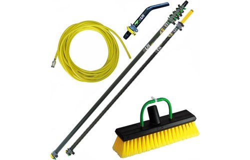 Carbon Telescoopsteel 10 meter  met toebehoren